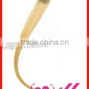 Remy Clip in Human Hair Extensions Brazilian Human Hair Extensions Black Blonde Hair thumbnail-2
