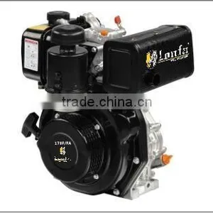 High Quality 1 Cylinder 4 Stroke Air Cooled Diesel Engine 186F 186FA Diesel Engine thumbnail-1