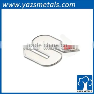 3D Chrome Car Letter Emblem, Auto Letter Emblem, Truck Letter Badge thumbnail-3