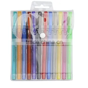 Rainbow Glitter Gel Ink Pen Set (G-108) thumbnail-3