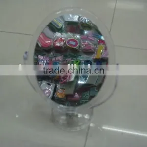 Cheap Transparent Plastic Table Mirror Desktop Mirror thumbnail-1