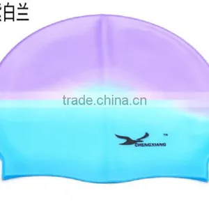 Mixed Color Swimming Caps,Silk Screen Printing Swim Caps,Swimming Hats thumbnail-5