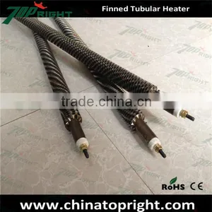 Topright-made 3kw Industrial Finned Tubular Heater Water Heating Element thumbnail-3