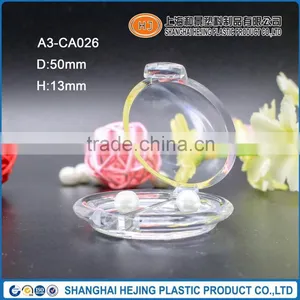 High Quality Transparent Compact Powder Abs Case thumbnail-1