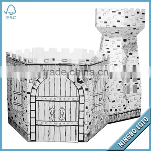 Hot Selling Children 3d Custom Paper Castle thumbnail-1