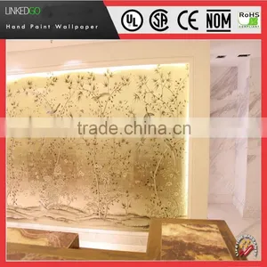 Factory Direct Sales Silk Decoration Wallpaper for Hotel Home Interior Decoration thumbnail-3