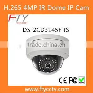 Original DS-2CD3145F-IS 4MP High Resolution Full HD Night Vision Dome Hikvision IP Camera thumbnail-1