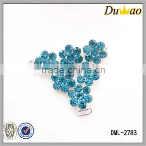 Good Quality Crystal Stones High Heel Accessories for Woman Shoe thumbnail-1