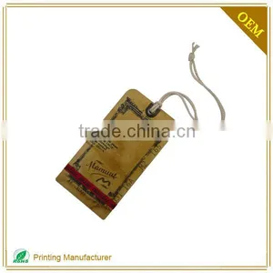 OEM Plastic Label Hang Recycled Paper Hang Tag Printing thumbnail-4