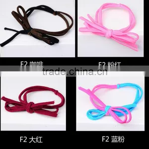 Popular Elastic Hair Bands Ties Ponytail Hair Holder Hair Rope Round Shape-F2 thumbnail-6