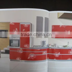 High Gloss PVC Faced Kitchen Cabinet MDF For Furniture thumbnail-6