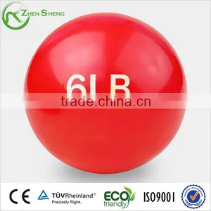 ZHENSHENG Sand Filled Leather Medicine Ball thumbnail-5