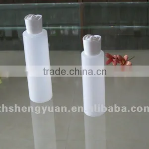 New PE Cosmetic Lotion Bottle With Rose Cap thumbnail-1
