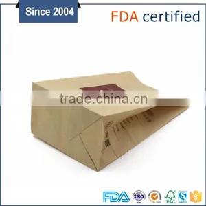 Oem Accepted Kraft Paper Coffee Bags,brown Bakery Food Craft Bag thumbnail-5