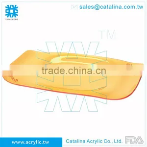 Hot Sale Acrylic Waving Wedding Food Cake Fruit Serving Tray thumbnail-5