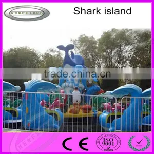 Popular Water Games Amusement Equipment Outdoor Water Game Ride Shark Island thumbnail-4