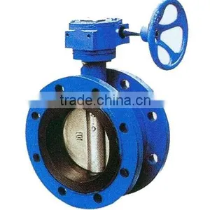 Worm Wheel Flange Type Concentric Butterfly Valves thumbnail-1