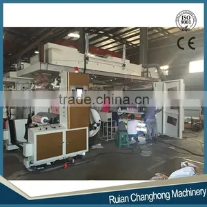 Changhong 6 Color PE Coated Paper Flexo Printing Machine thumbnail-3