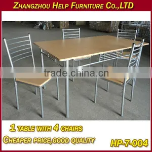 Wooden Dining Table and Chair thumbnail-1