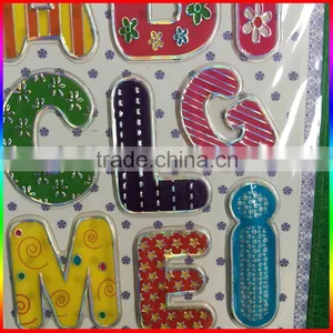 Embossed PVC Stickers Asphalt Stickers/letter Stickers thumbnail-2