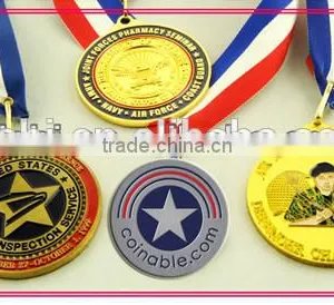 China Made Zinc Alloy Medal With Lanyard thumbnail-1