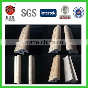 5.1cm Base Cap Marble Design Pvc Moulding Profile for uv Panel thumbnail-2