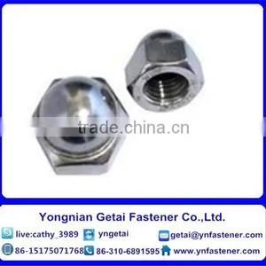 DIN 1587 Hexagon Cap Nuts M3-M24 Galvanized thumbnail-4