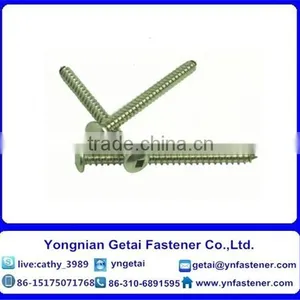 Self-Tapping Screws With Square Slot Pan Head / Square-recessed Oval Countersunk Head ,DIN933/931 H.D.G thumbnail-1