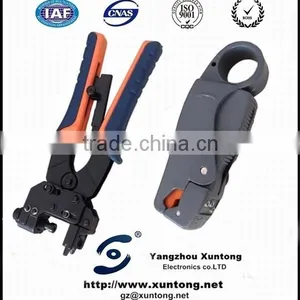CATV RF Coaxial Cable Connector Hand Crimping Tool thumbnail-1
