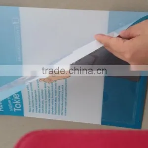 Fancy Clear L Shape File Folder UV Printing thumbnail-4