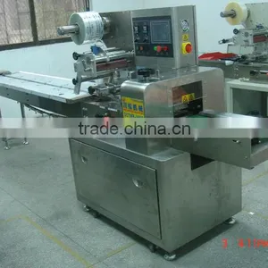 Multi-function Egg Pies Flow Packing Machine, Breakfast Food Wrapping Machine. thumbnail-2