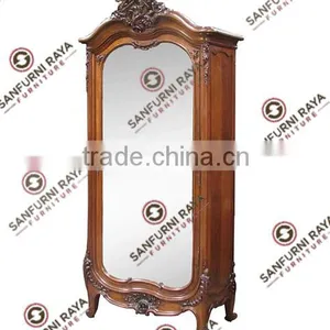 French Style Armoires or Wardrobe One Door thumbnail-1