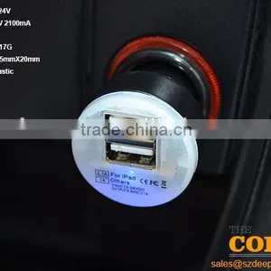 L2 Two USB Port Car Charger,2 Port Car Charger,cheap Car Usb Charger,Auto Charger thumbnail-2