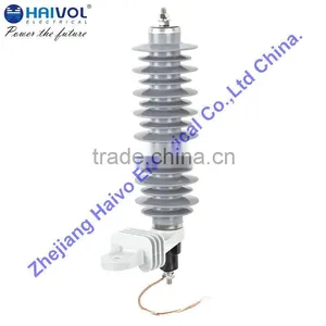 Polymeric Housed Metal-Oxide 24kv Lightning Arrester Without GAPS (YH10W-24) thumbnail-1