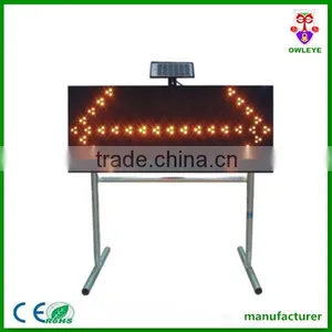 LED Flashing Solar Traffic Arrow Board for Road Work thumbnail-5