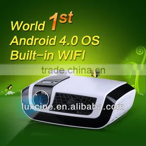 Super Bright !!! C7 Full hd Android Led Dlp Projector With Wifi and DLNA thumbnail-1