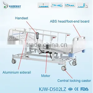 Aluminum Guard Rails 5 Functions Electric Specialty Hospital Bed for Sale Price thumbnail-1