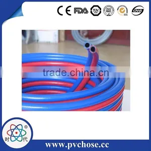 6mm 9mm Pvc and Rubber Oxyen Acetylene Twin Hose,pvc and Rubber Mono-hose,green and Red Twin Welding Hose for Air thumbnail-3