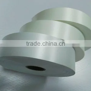 Huzhou Factory Direct Supply Satin Ribbon for Care Labels, 100% Polyester Satin Ribbon Single Side thumbnail-1