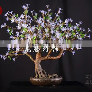 Indoor Hotel Decoration Waterproof Led Cherry Bonsai thumbnail-2