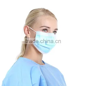 Ecoma 2016 New Industries Surgical Isolation Face Mask With Ear Loops, Cellulose thumbnail-3