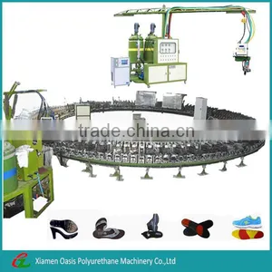 Single Sliding Table Precise Polyurethane Shoe Sole Injection Molding Machine thumbnail-1