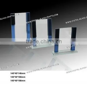Simple Hot Selling Blank Diamond Crystal Glass Trophy Award for Sports Award Trophy thumbnail-1