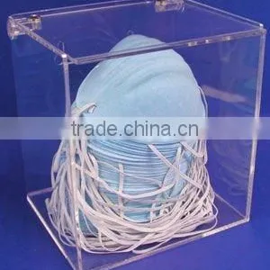 Clear Acrylic Mask Dispenser thumbnail-1