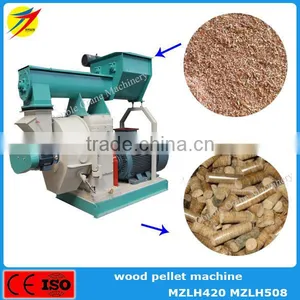 Wood Chips Biomass Pellet Fuel Pellet Mill Machine for Burning thumbnail-3