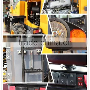 Diesel Engine Mini Garden Tractor 2.5 Ton Wheel Loader for Sale thumbnail-4