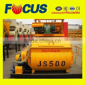 Strong Performance High Quality JS500 Self Loading Towable Concrete Mixers thumbnail-5