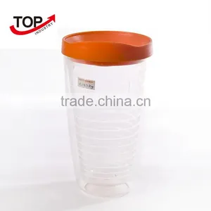2016 Double Layered Leakproof Scald-proof Plastic Drinking Cup With Lip thumbnail-3