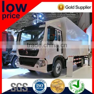China HOWO T5G MAN Engine 180HP Euro4 4X2 Mini Van Truck For Sale thumbnail-1