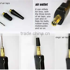 Metal Double Cylinder Mini Car Air Compressor/Car Inflator thumbnail-3